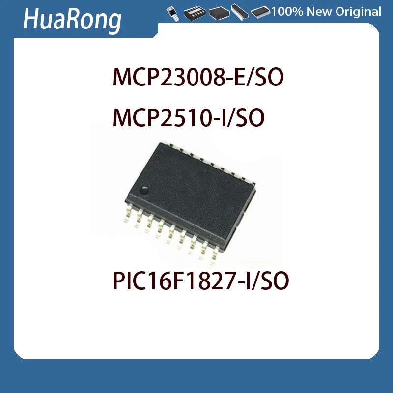 New 10Pcs/lot MCP23008-E/SO  MCP2510-I-SO  PIC16F1827-I-SO SOP-18