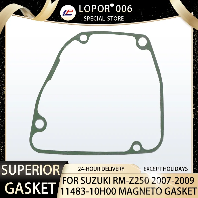 

LOPOR Motorcycle Engine Crankcase STARTER MAGNETO Cover Gasket Seal For SUZUKI RM-Z250 RMZ250 RM-Z RMZ 250 11483-10H00