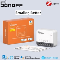 NEW SONOFF ZBMINIR2 Zigbee3.0 Mini Smart Switch Detach Relay Neutral Wire Required Remote Control Via Alexa Google SmartThings