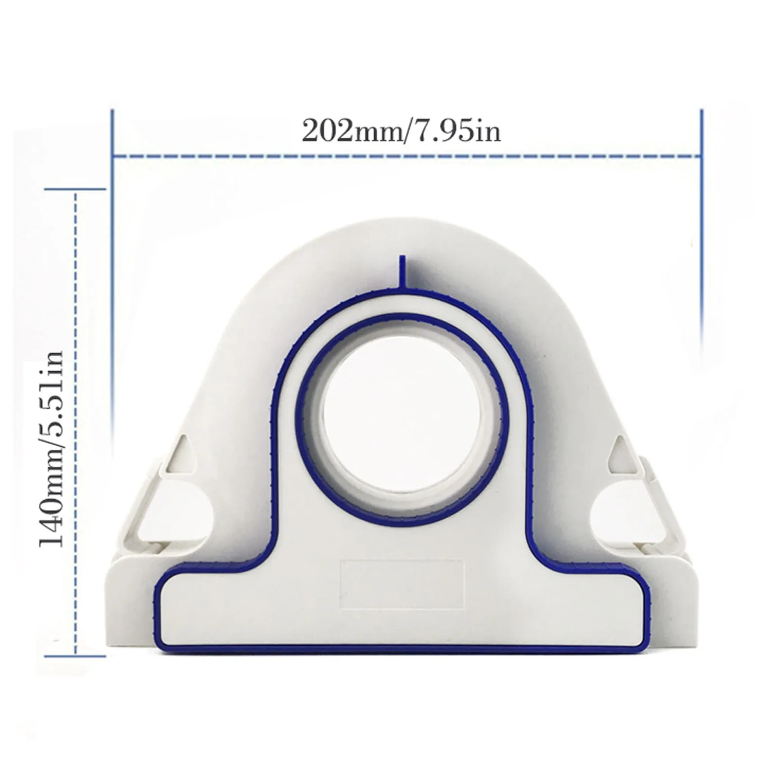 Masking Paint Tape Applicator Set Dispenser Tool with 5 Roll 25mm Width Blue Painter Tape Portable Cutter for Trim Door Frames