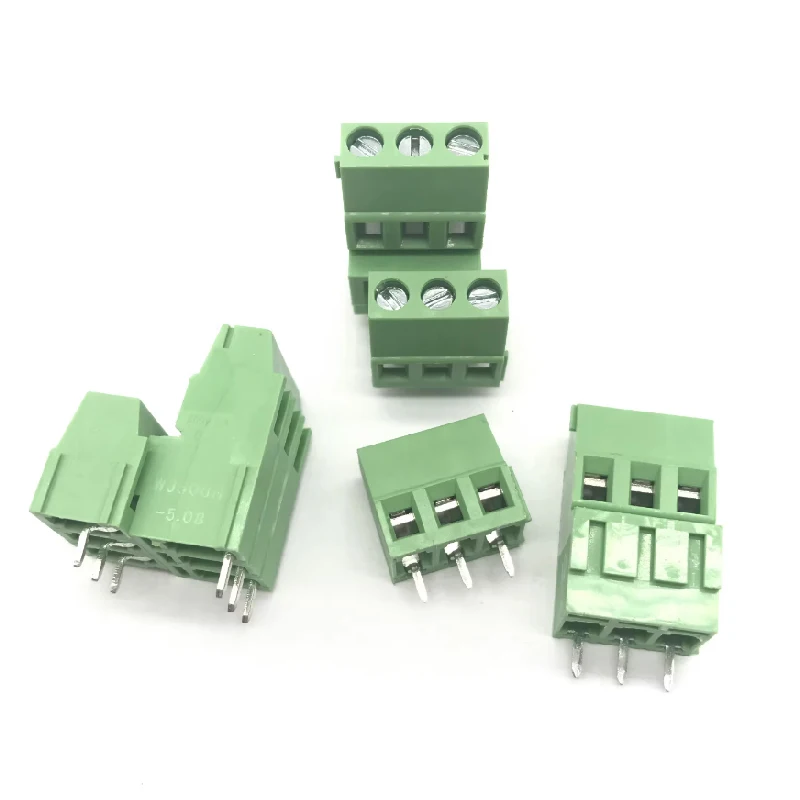10PCS KF128 2P 3P Pitch 5.08mm KF128A-5.08 KF128L/H Connector Brand new
