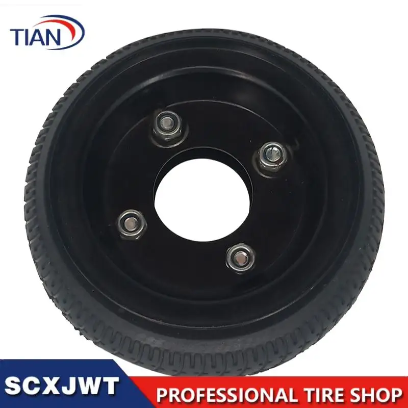 168x50 solid tire structure is stable and suitable for lawn drilling/weeding machines