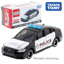 TAKARA TOMY TOMICA Subaru WRX S4 Overseas police car die cast alloy model collection toy, children's Christmas gift for boys