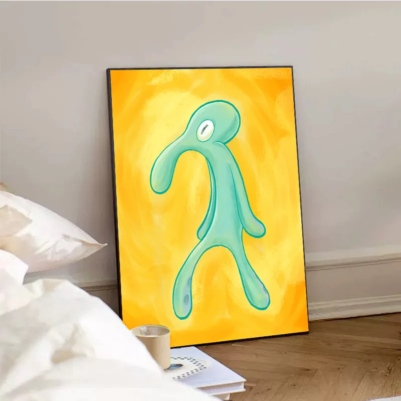 Bold and Brash Gallery Kunst Leinwand Malerei Drucke Poster Cartoon Lustige Thaddäus Wand Kunst Bild Nordic Wohnzimmer Wohnkultur