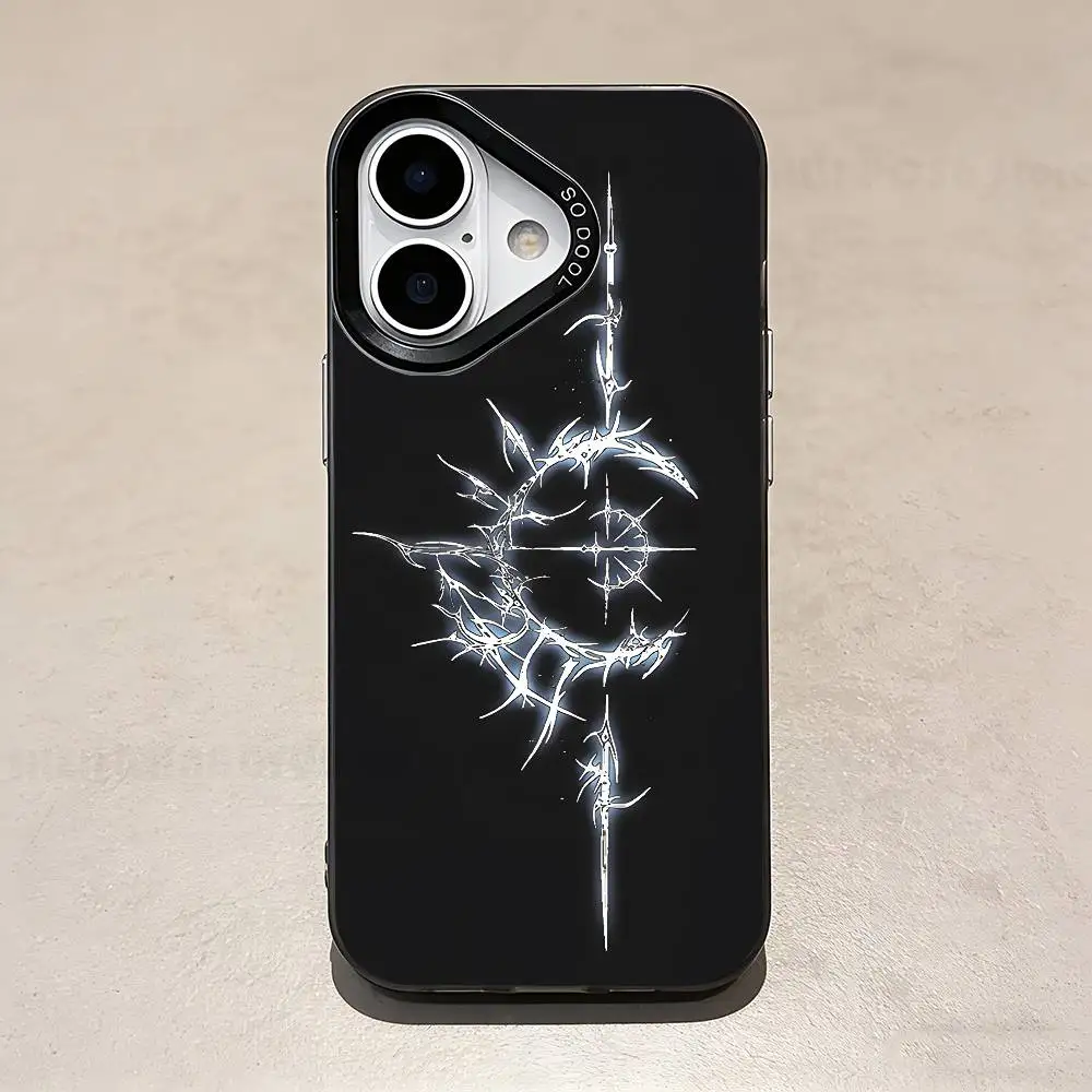 Cross Star Illustration Case For IPhone 11 12 13 14 15 16 17 Pro Max XS X XR Cover