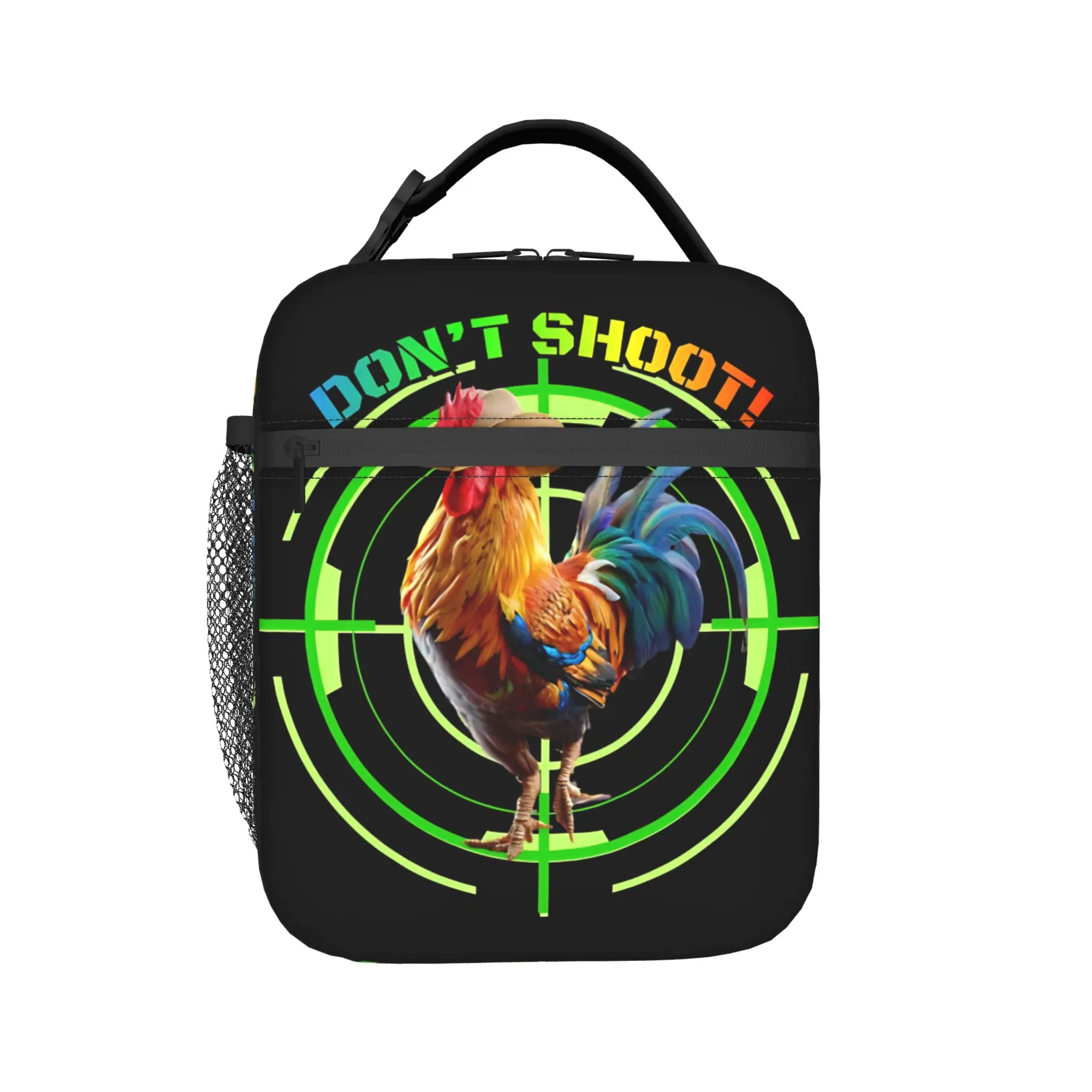 Don't Shoot - Scrappy from Arc Raiders Lunch Bag Outdoor Picnic Portable Thermal Tote Handbags For Child  Waterproof Cooler Bag