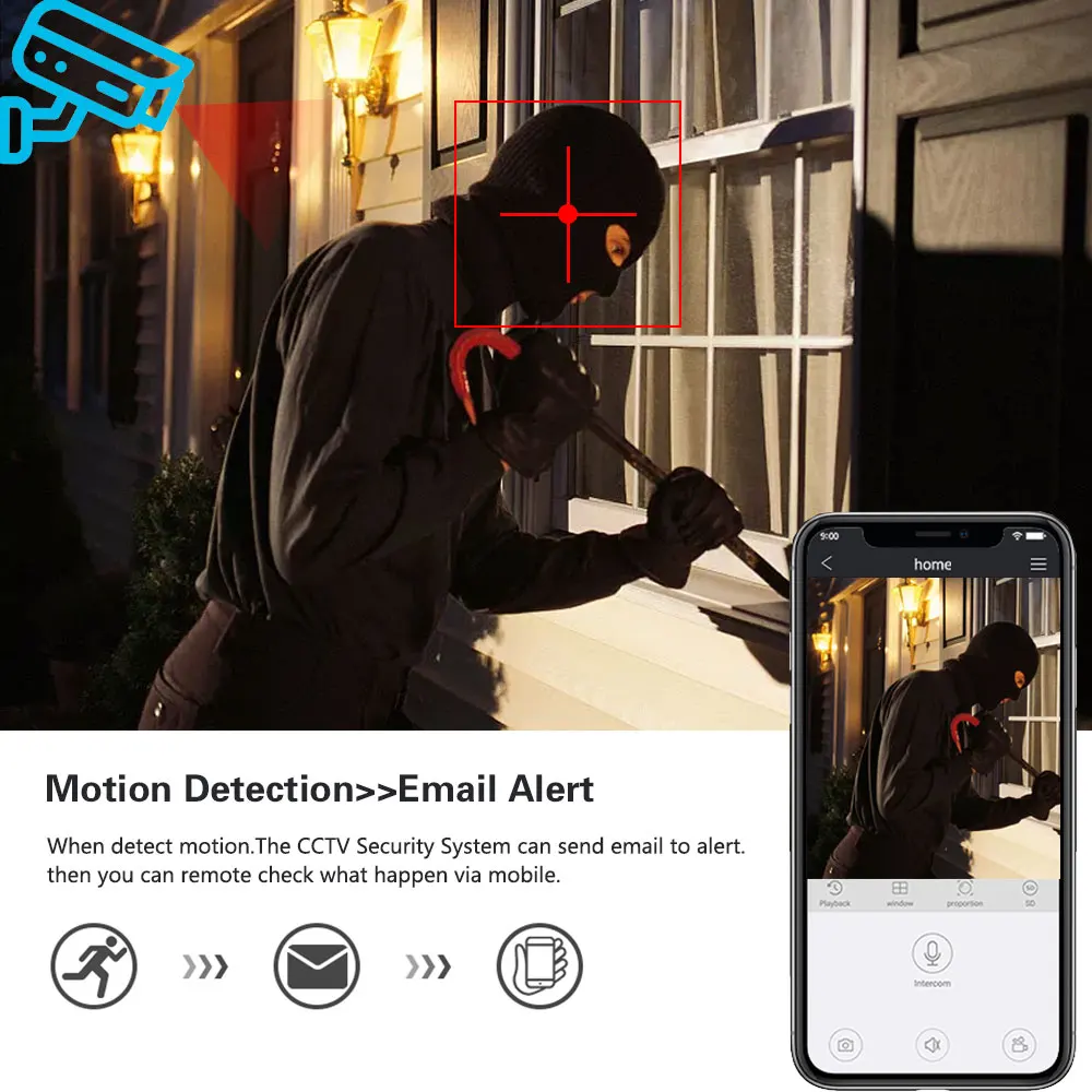 8MP Home Metal CCTV Analog Dome Security Camera BNC Ourdoor Waterpfoo XMEYE Face Detection AHD Video Surveillance Camera System