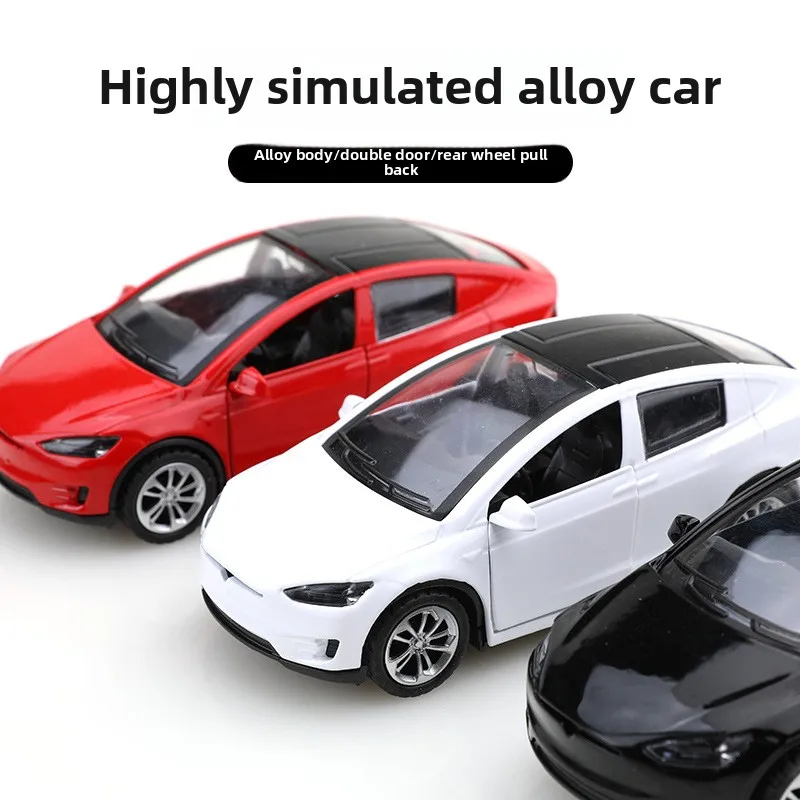 1:36 Simulation Legierung Auto Kinder zurückziehbare Doppeltür Modellauto Spielzeug Ornament