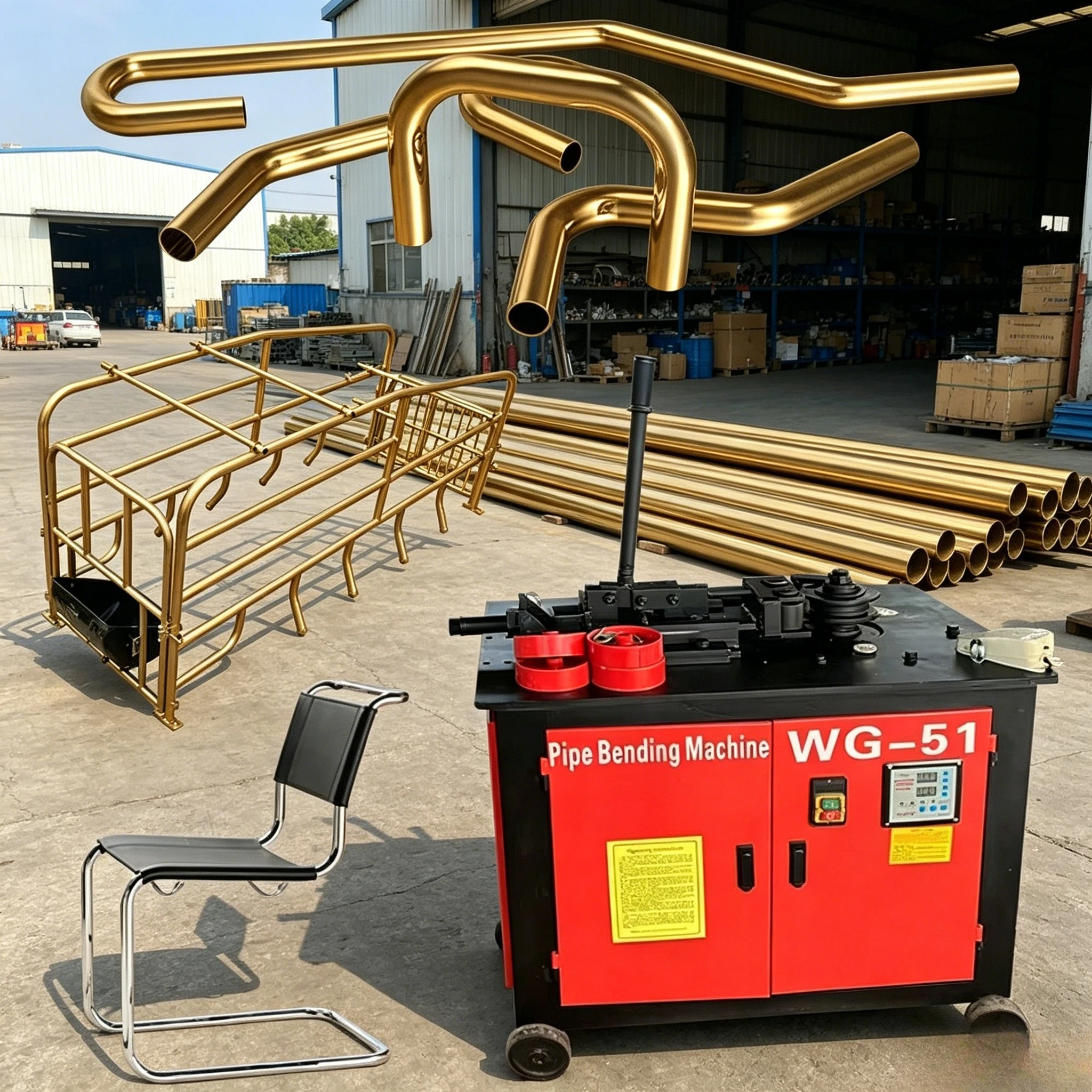 

China Small Electric Pipe Bender, Portable Bending Equipment, Adjustable Angle Tube Bending Machine for Industrial Customized