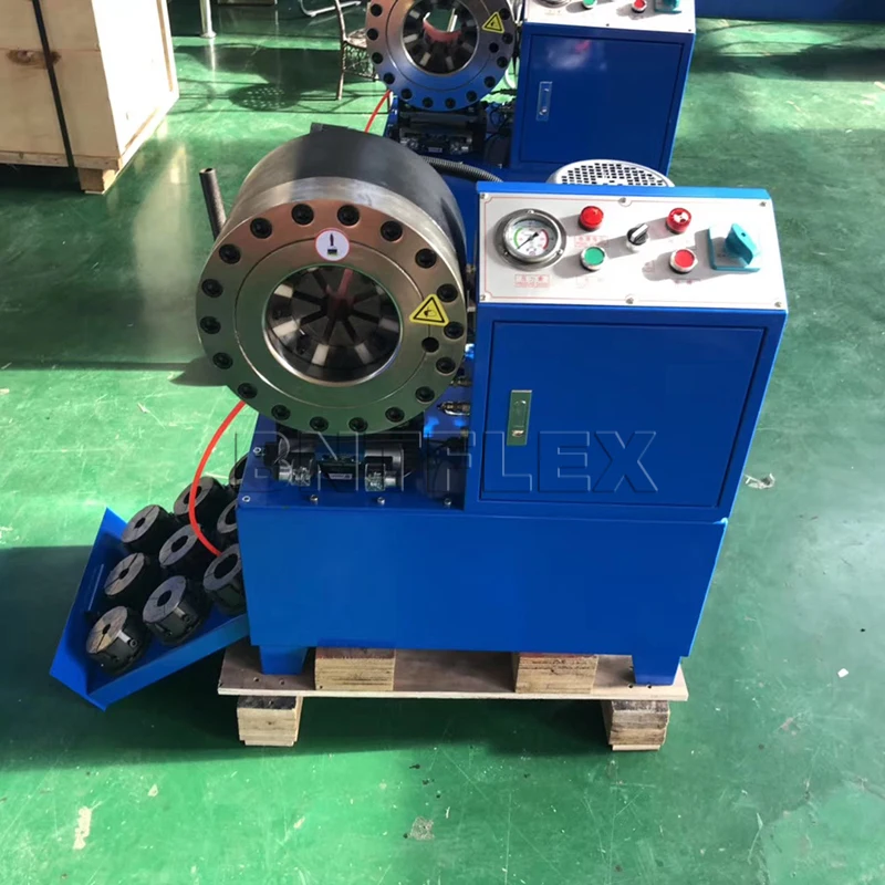 China manufacture air condition automatic hydraulic hose crimper 2