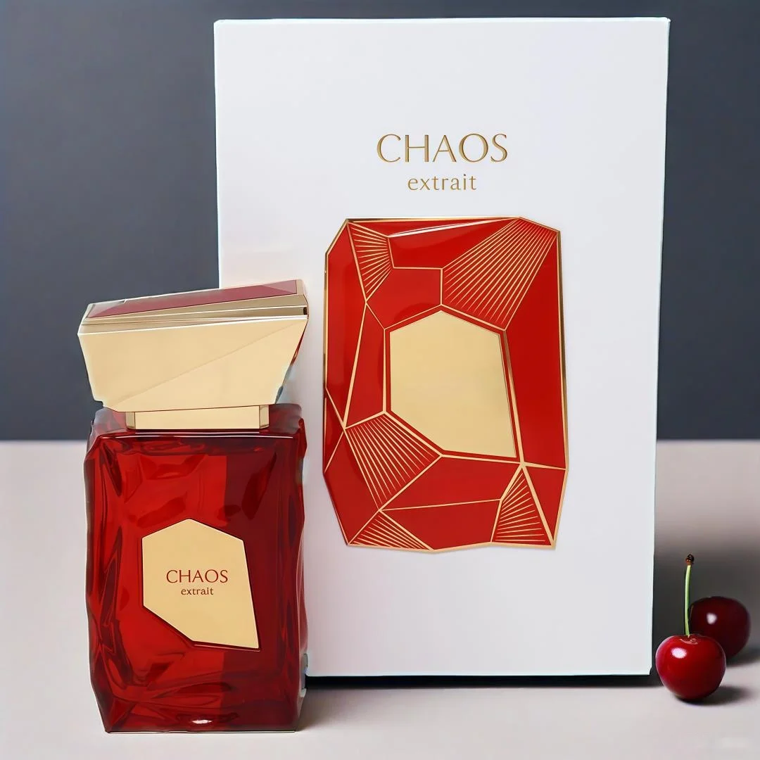 

Chaos Extrait от French Avenue 3,4 унции EDP, стойкий парфюмерный спрей унисекс с кожаным ароматом и вишнево-красными фруктами и ванилью