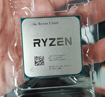 

AMD Ryzen 5 5600 R5 5600 100-000000927 3.5 GHz Six-Core Twelve-Thread 7NM 65W L3=32M Socket AM4 CPU Processor