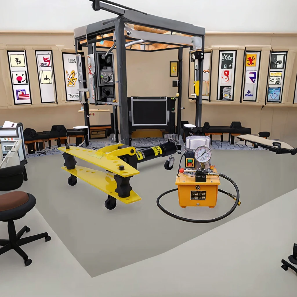 เครื่องดัดท่ออัตโนมัติไฟฟ้าไฮดรอลิกแบบแมนนวล สำหรับเหล็กชุบสังกะสี เหล็กไร้รอยต่อ พร้อมชิ้นส่วนหลักสำหรับโลหะผสม