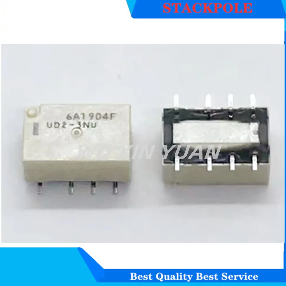 

10Pcs/lot NEC Signal relay UD2-3NU UD2-4.5NU UD2-5NU UD2-12NU UD2 3V 4.5V 5V 12V 1A 8PIN original