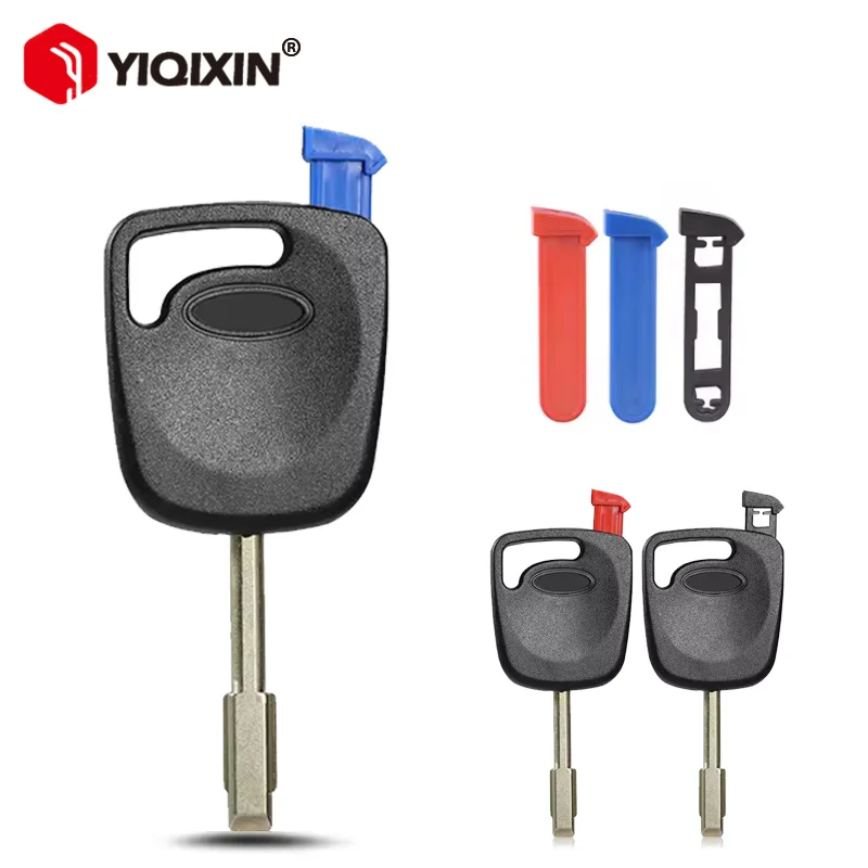 Transponder Key Shell Car Key Case Fob For Ford Focus Mondeo KA Fiesta Escort For Jaguar XJ8 Transit Connect Uncut Blade No Chip