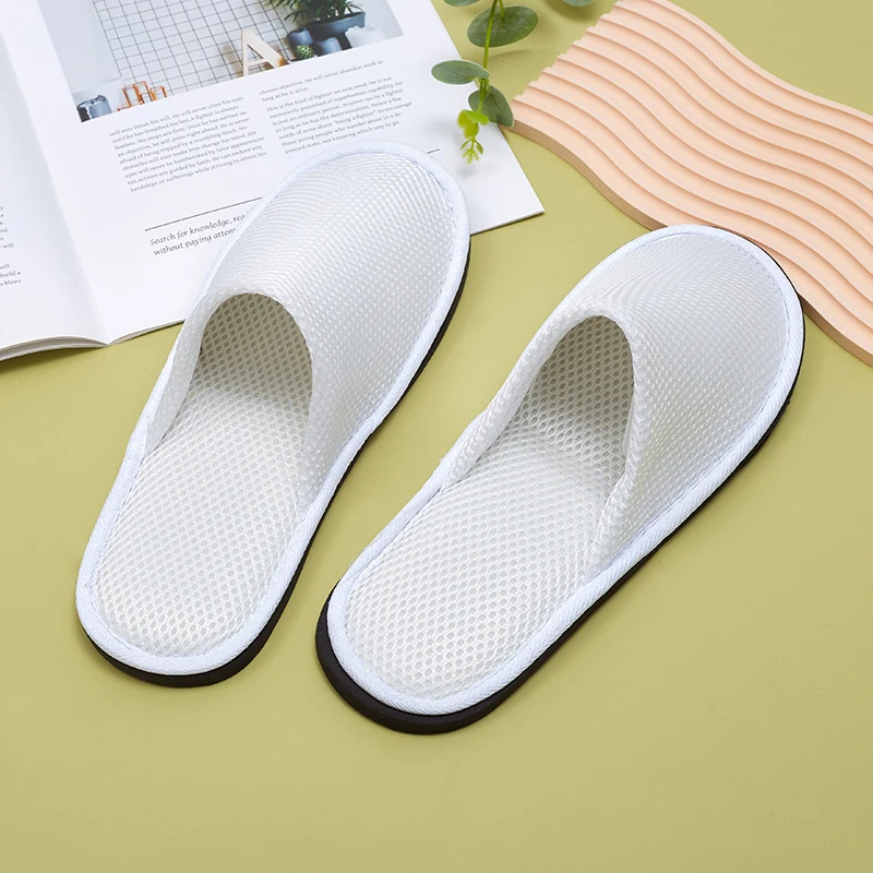 Mesh Slippers Hotel Homestay Travel Slipper Party Home Eva Soft Slippers Guest Anti-slip Slippers For Men Women Unisex