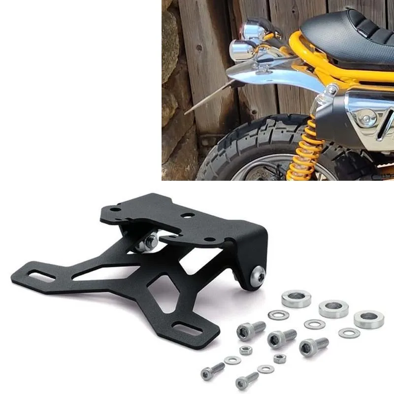 For Honda MONKEY 125 2019-2025 Motorcycle License Number Plate Bracket Tail Tidy Fender Eliminator Monkey125 Z125