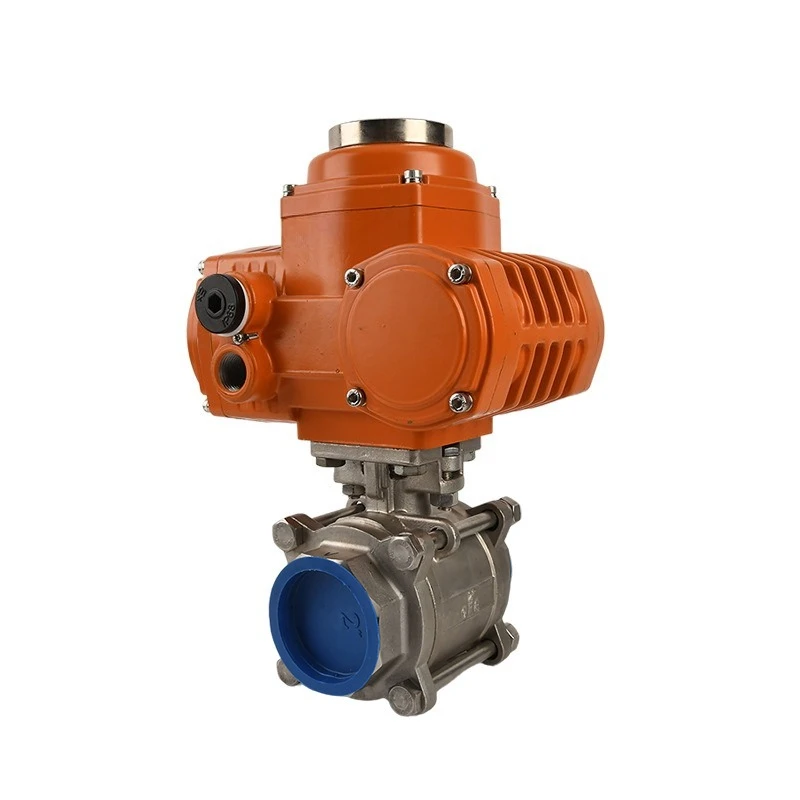 

Small electric explosion-proof stainless steel ball valve DN50 50Nm switch type with potentiometer AC220V full diameter