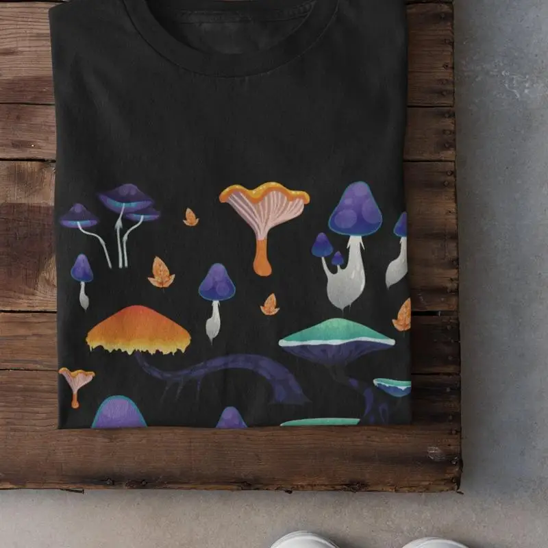 Mushroom T Shirt Gr… - image