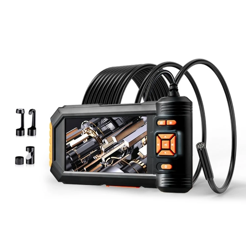 

Portable Inspection Camera Automotive Endoscope HD808 8mm Diameter 5 inch Screen