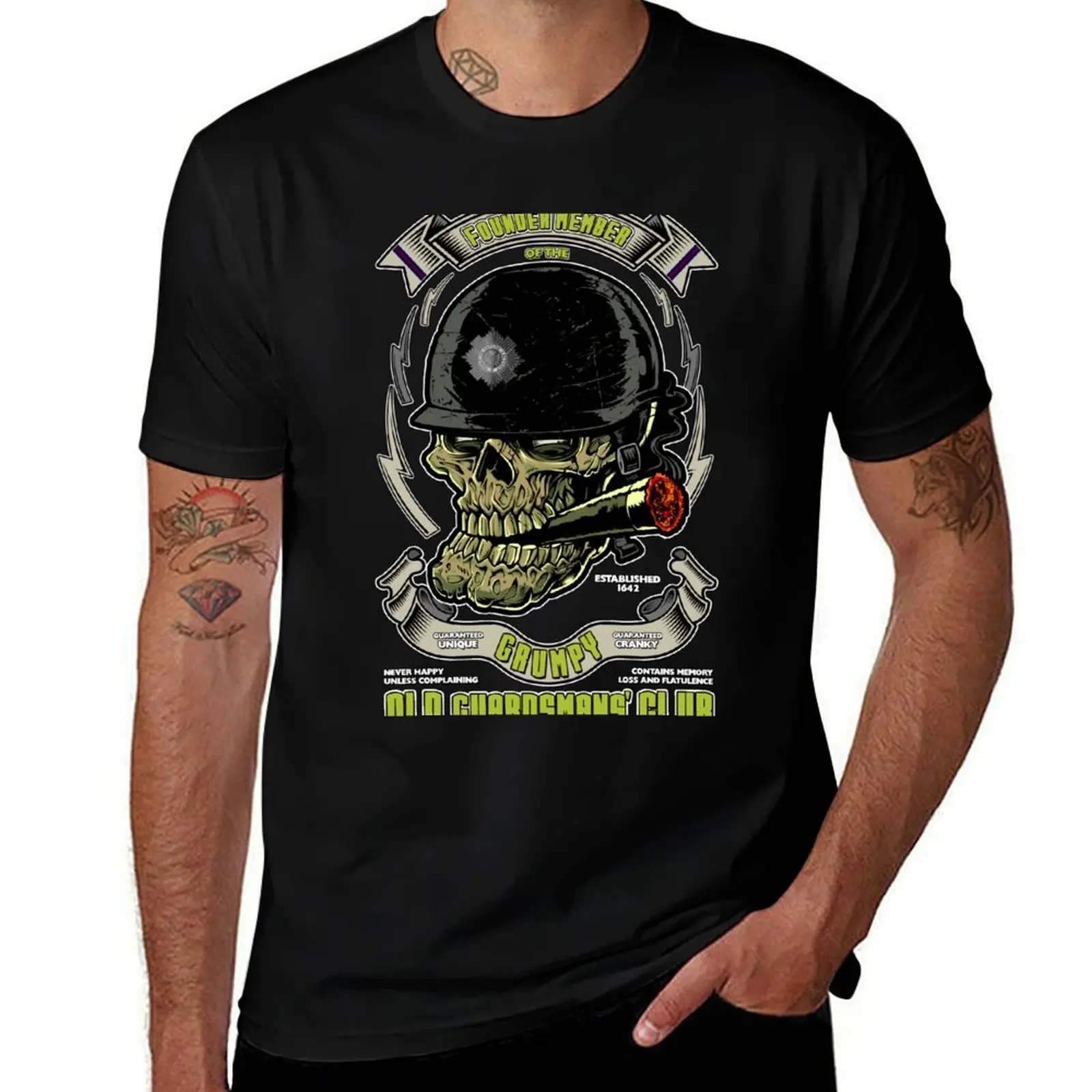 Scots Guards - Grumpy Old Guardsmans' Club T-Shirt aesthetic clothes customs design your own funny t shirts men