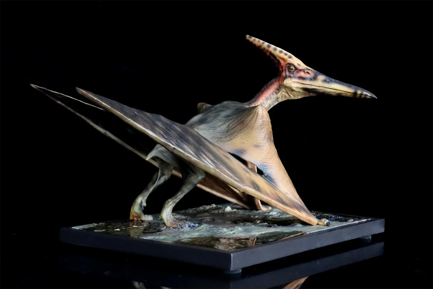 DINO DREAM 1/15 Pteranodon Scene Statue Dinosaur Animal Model Collector Desk Decoration Realistic Toy Adult Birthday Gift