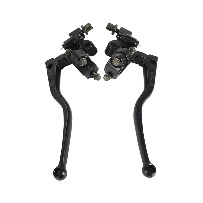 Black aluminum alloy handlebar clutch lever for pit dirt bike pitbike motorcycle ATV brake & clutch lever cable front bra