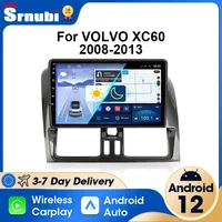 Srnubi Android 12 Auto Car Multimedia Radio Player for Volvo XC60 2008-2013 Wireless CarPlay 2 Din Stereo Head Unit Navigatore