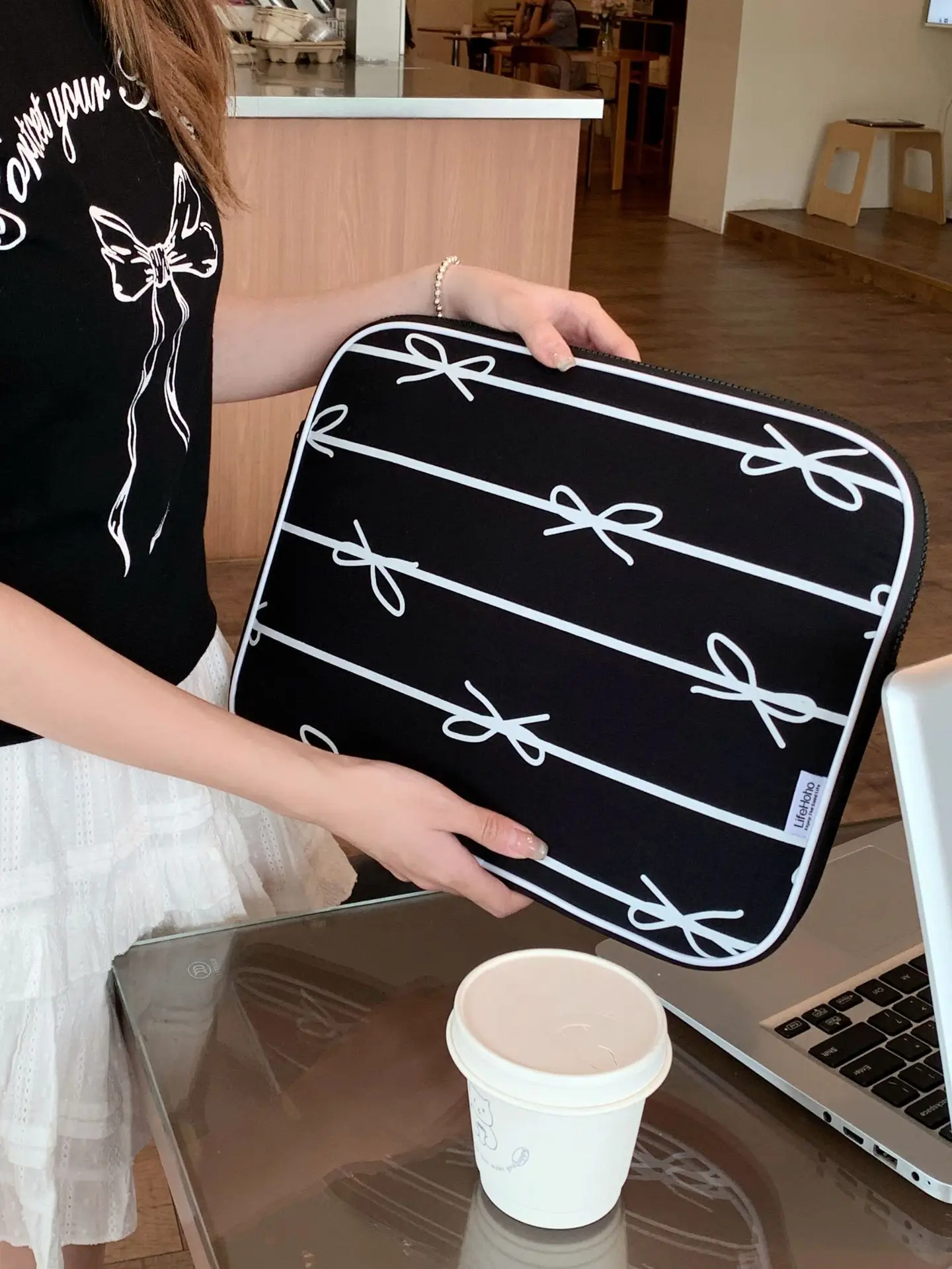 Cute Thickened Soft Tablet Bag For Ipad pro10.5 Air6 11 Macbook Air13.3 15 Pro14 16 Dell Huawei Samsung 15.6 Inch Laptop sleeve