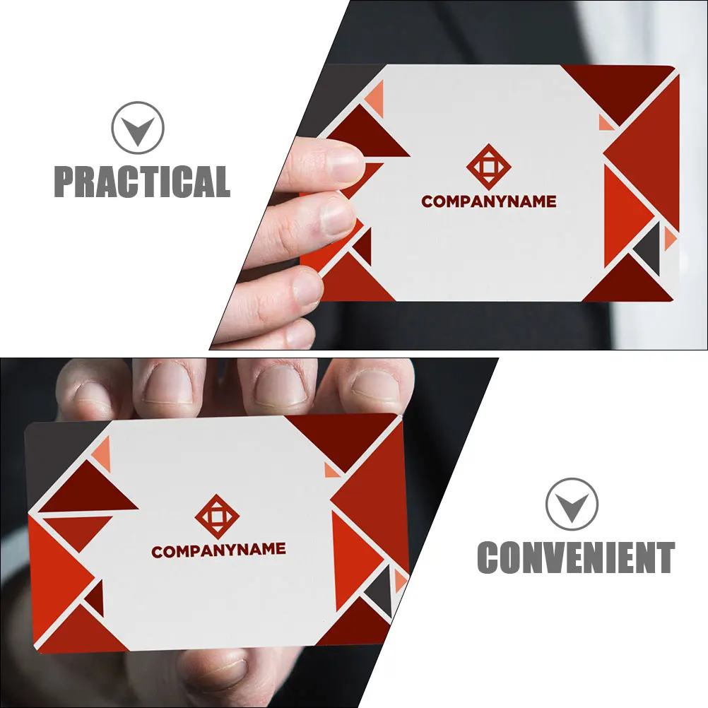 50 Pcs Plain Metal Business Card Cards Aluminium Nameplate Aluminum Alloy Sublimation Blanks