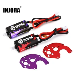 INJORA 050 Brushed Motor 50T 66T 88T Upgrade for 1:24 RC Crawler Axial SCX24 AXI90081 AXI00002 AXI00004 Gladiator Bronco