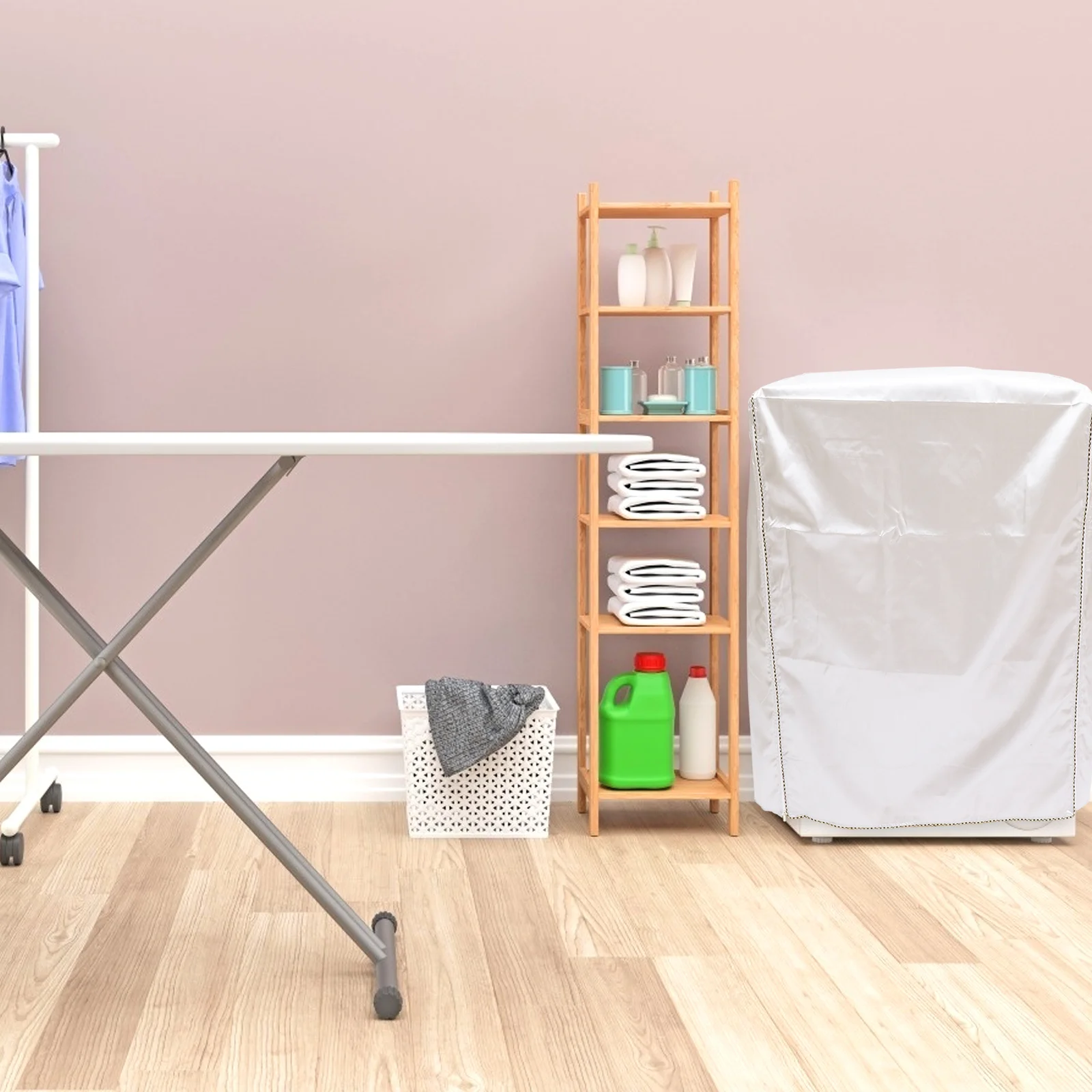 1 قطعة غطاء الغسالة مقاوم للماء أكسفورد القماش غسالة مجفف حامي الغبار الغبار حماية المياه للحمام المطبخ #1