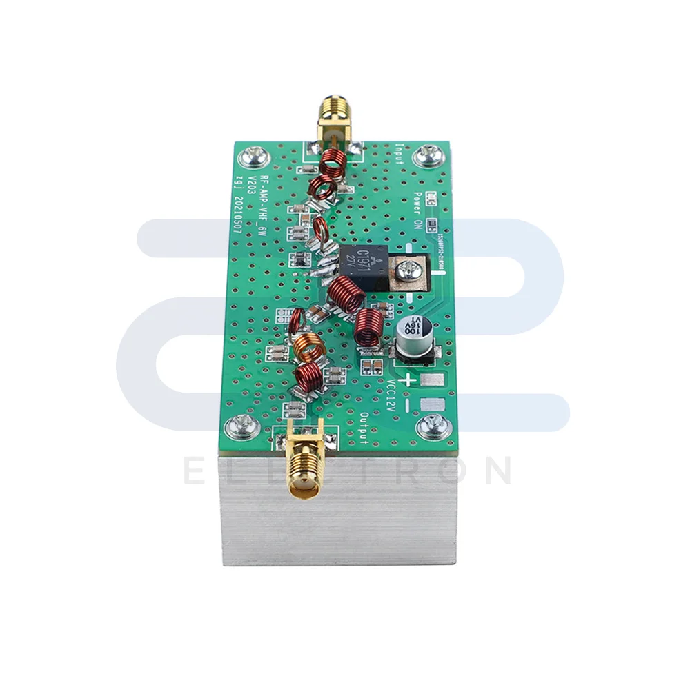 6W RF Power Amplifier Module C1971 2SC1971 88-108MHz FM Transmitter Board High Frequency Signal Amplifier