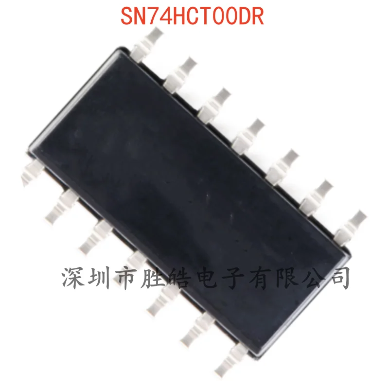 

(10PCS) NEW SN74HCT00DR SN74HCT00 Four-Way 2-Input Positive with Non-Gate SOIC-14 SN74HCT00DR Integrated Circuit