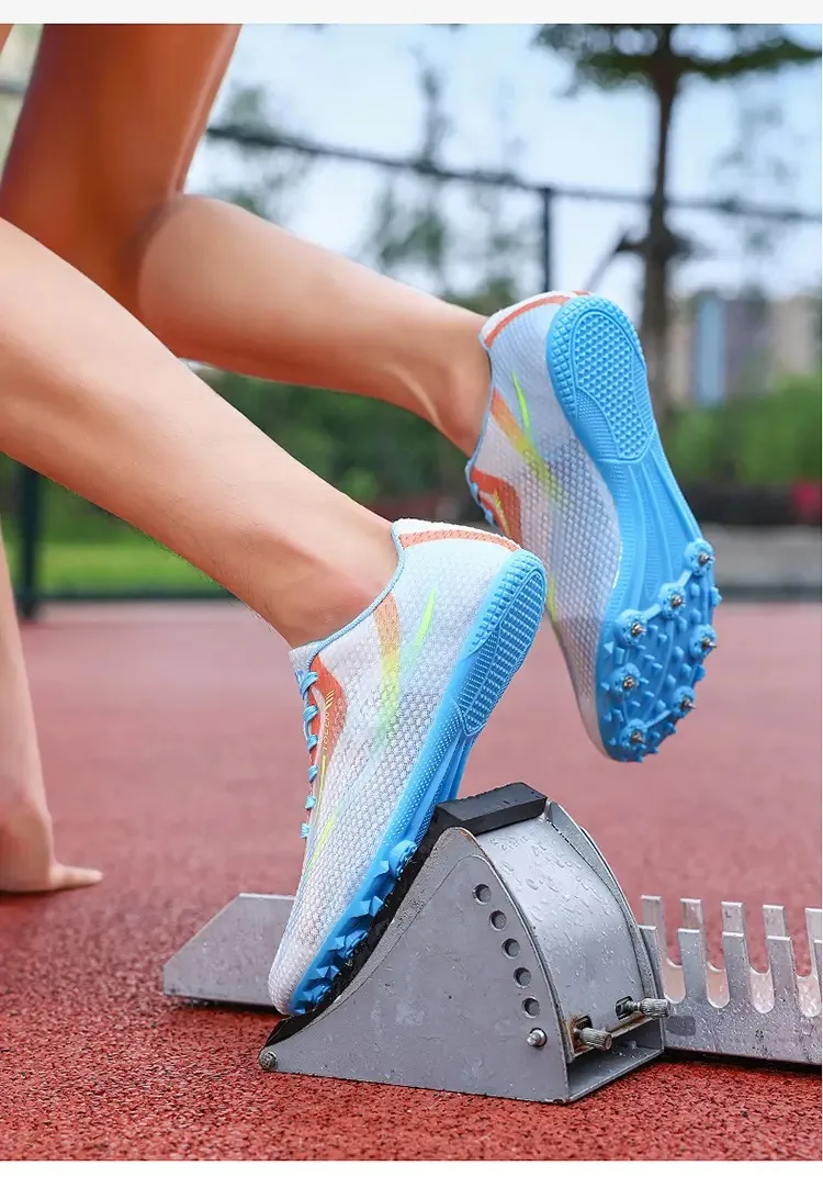 Somos comprando novos tipos de tênis de corrida de casal e calçados com pontas Tênis profissionais de atletismo