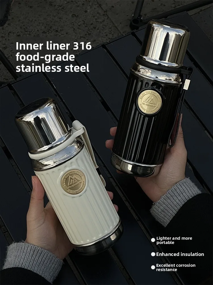 

Svetaluy High Capaci Stainl Steel Insulated Water Bottle for Office Use Student Tea Brewing Beautiful Design Thermal Cup