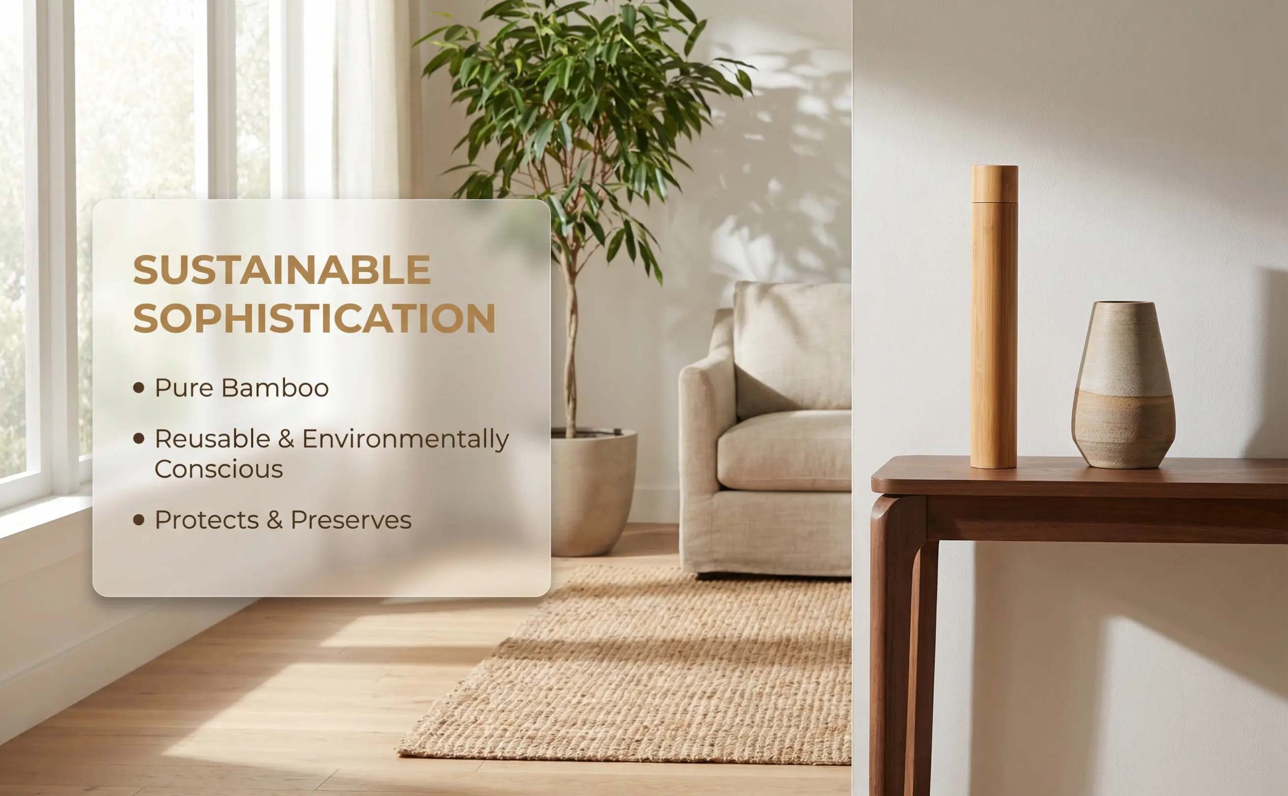 Portable Small Bamboo Mailing Tube Poster Tool Strong Drawing Storage Tube Secure Poster Carrier Mailing Tubes