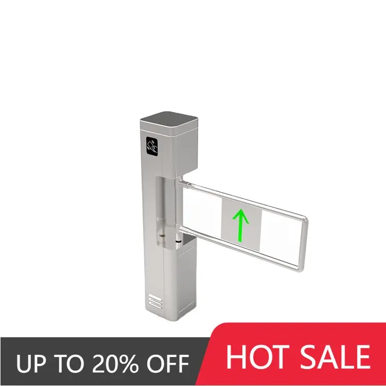 

Supermarket entrance swing barrier turnstile access control gate