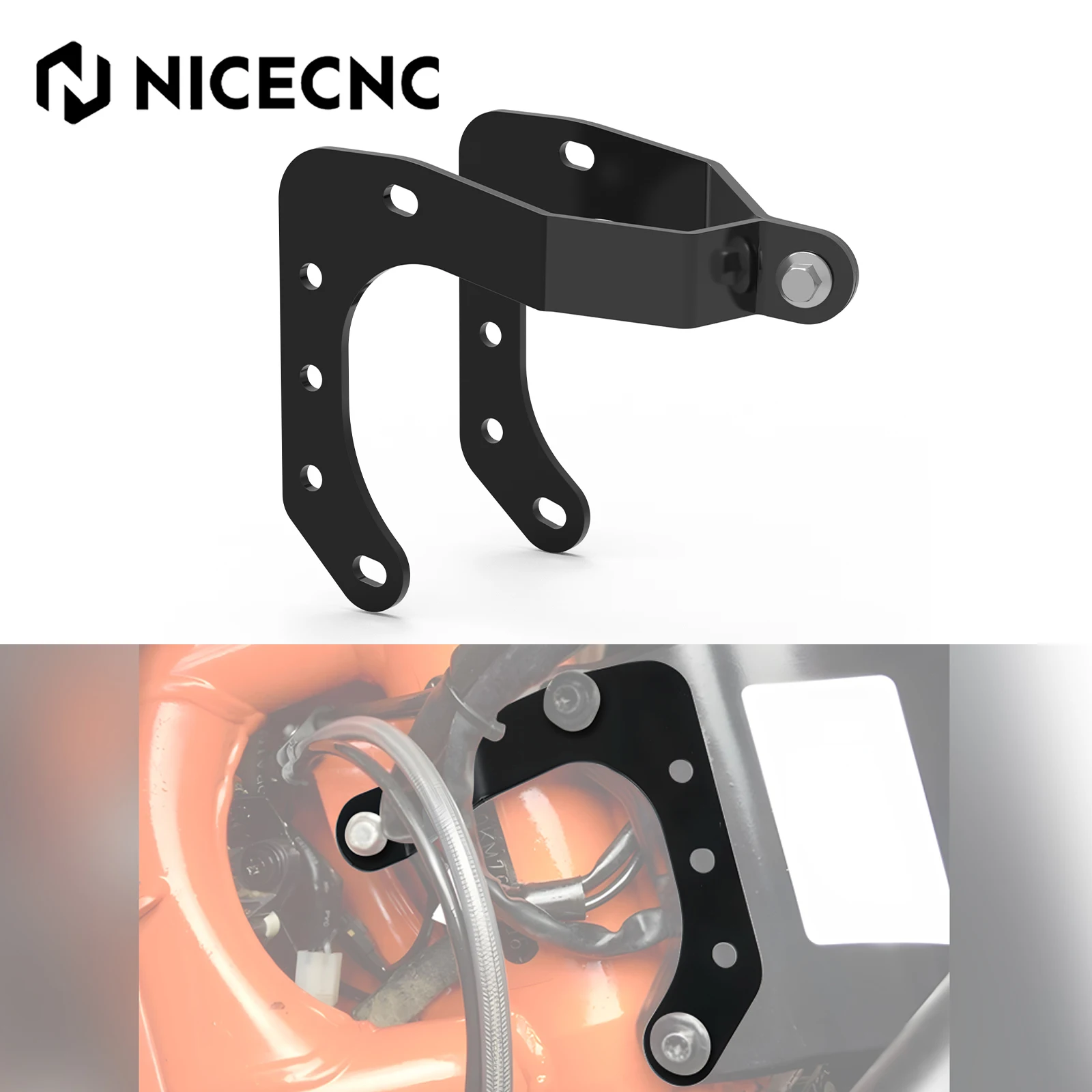 

For 2018-2022 KTM 790 890 Adventure R/Rally Neck Brace Headlight Reinforcement Brackets 890 Adventure R 790 Adventure R/Rally