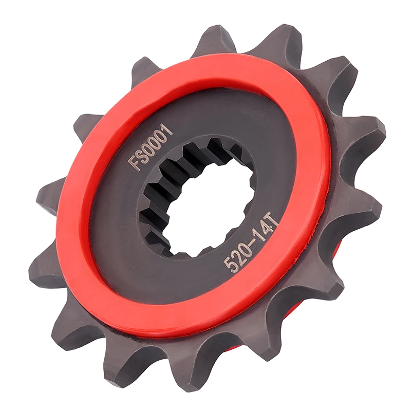 الطريق العاطفة قطع غيار الدراجات النارية 21510 14T الجبهة سلاسل الاضراس عجلة لهوندا FMX650 NX650 SLR650 لسوزوكي GSX-R 23801-MAK-000