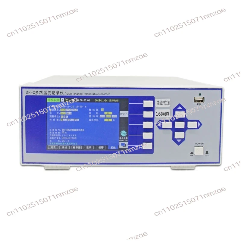 SH-X multi-channel temperature tester with curve 8/16/32/64-channel multi-channel acquisition and inspection recorder