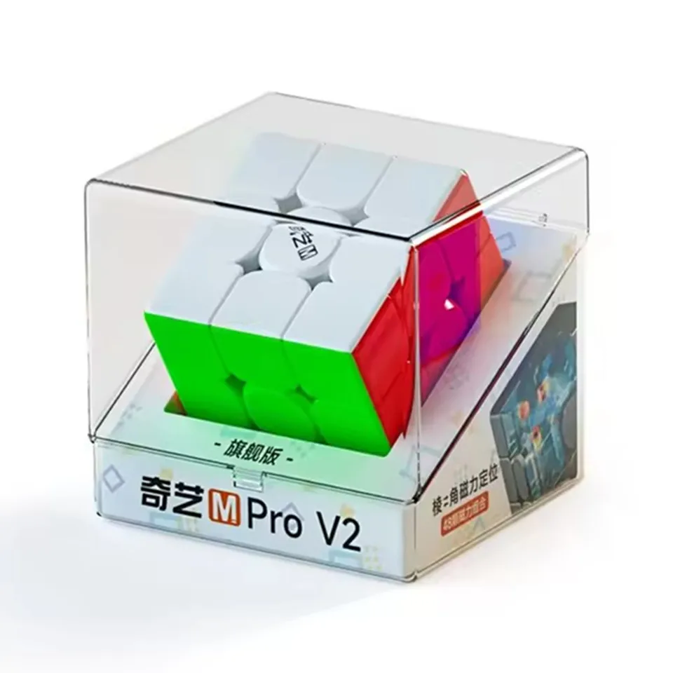 QiYi M Pro V2 produit phare magnétique/Pioneer UV 3x3 Cube magique QY vitesse professionnelle Puzzle jouet cadeau pour enfants