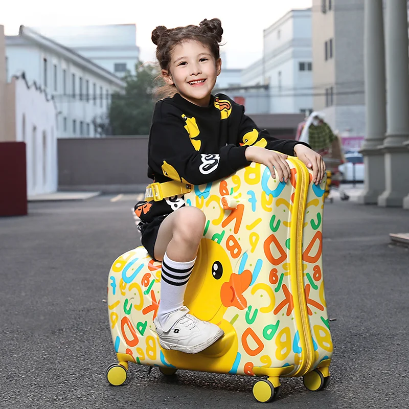 Sacs de voyage pour enfants, valises à roulettes mignonnes pour enfants, bagage à roulettes