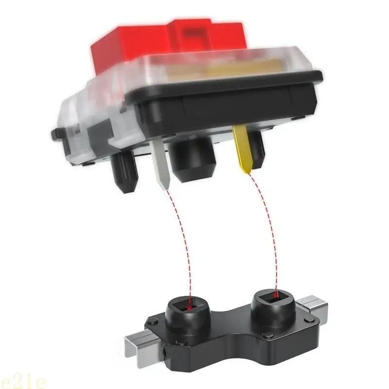 

E21E Kailh Hot Swap Socket for Low Profile 1350 Chocolate Switches on Mechanical Keyboard PCB Socket DIY Base Modification