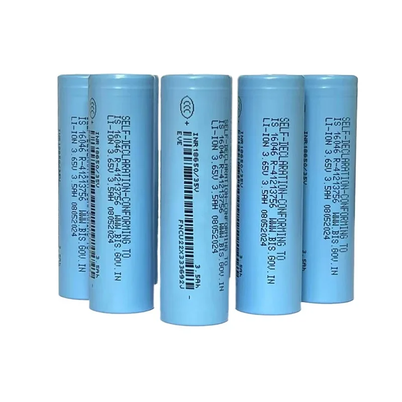 New 100% Original 18650 3500mAh Power Battery INR18650/35V 3500mAh Li-ion 3.7v Rechargeable Battery 18650 Battery 1-20 Pieces