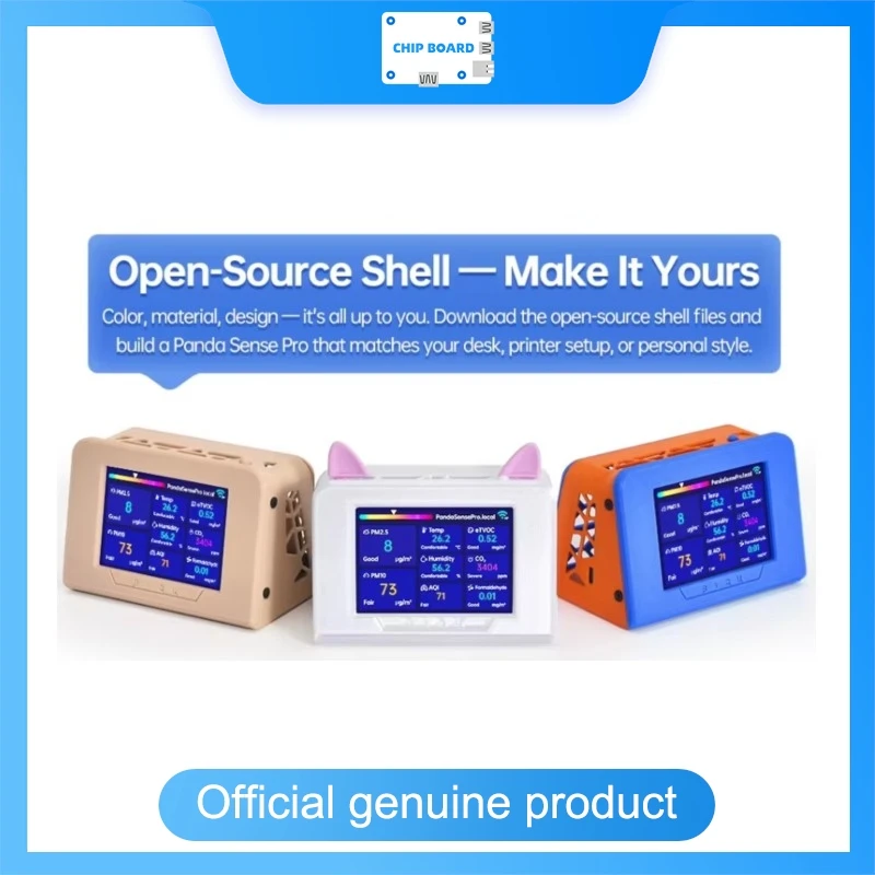 BIGTREETECH BIQU Panda Sense Pro 8-in-1 Air Quality Monitor, Home Assistant Support, Smart Environment Sensor for 3D Printers