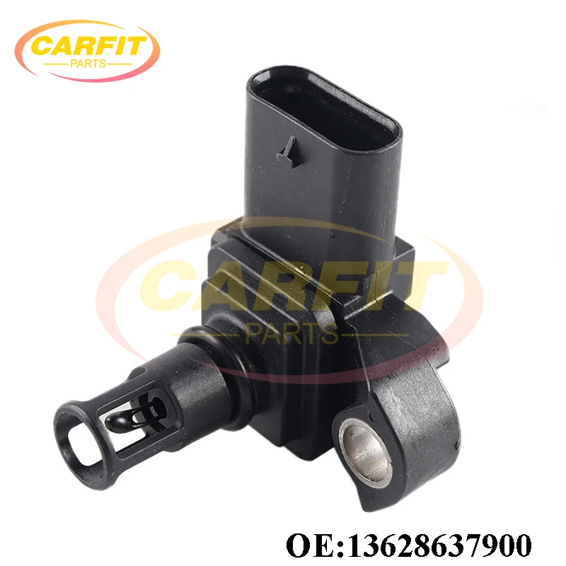 جودة عالية جديد OEM 13628637900 882411009 مستشعر خريطة الضغط المنوع لسيارات BMW 1 2 3 4 5 6 7 8 X1 X2 X3 X4 X5 X6 X7 Z4