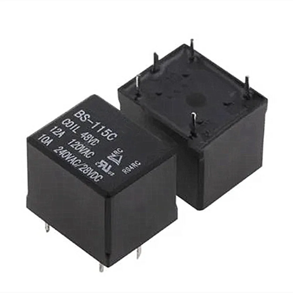 

5PCS/LOT BS-115C BS-115C-5VDC BS-115C-12VDC BS-115C-24VDC BS 115C 5V 12V 24V 48V Instead of SRD-12VDC-SL-C New Relay