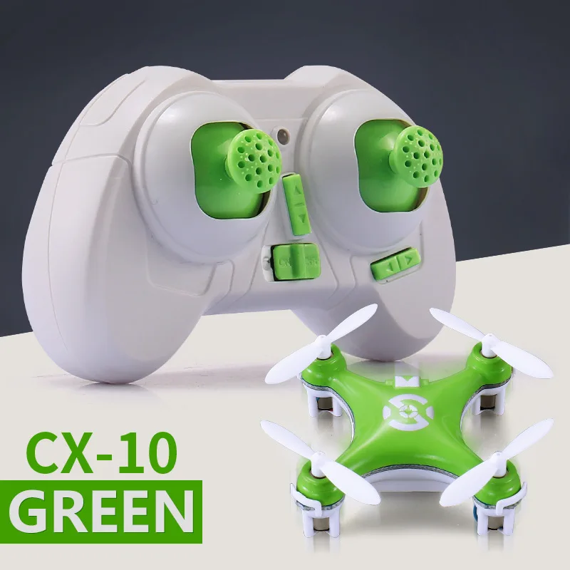CX-10 Мини Радиоуправляемый Дрон 2,4 г 4CH RC Пульт Дистанционного Управления Квадрокоптер Вертолет Дрон CX 10 Светодиодные Игрушки Подарок Для Детей Игрушки Рождественский Подарок