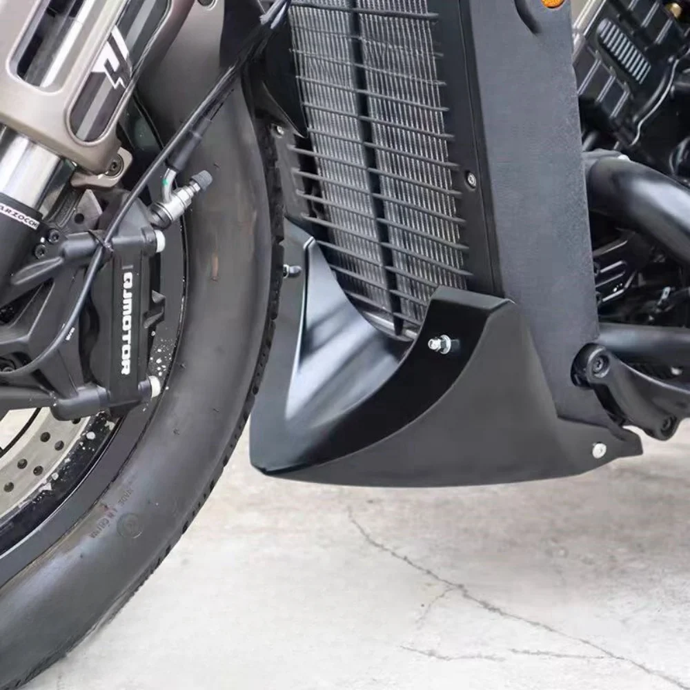 For QJMOTOR SRV 600 SRV 600Vmodified lower guide cover non-destructive straight up special bottom support decorative cover lower